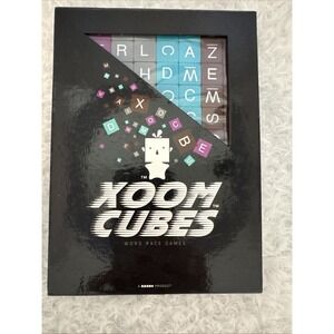 Xoom Cubes- Word Race Game- Free Shipping